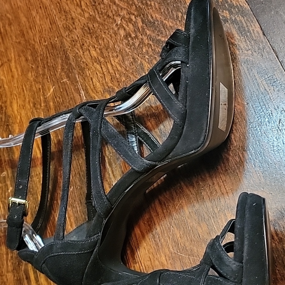Michael Kors, black suede,6.5 NWOB - Picture 4 of 7